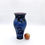 Thumbnail: Tall (12 inch) Blue Crystalline Hand Thrown Vase.