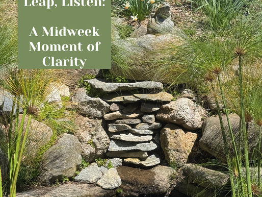 Before You Leap, Listen: A Midweek Moment of Clarity