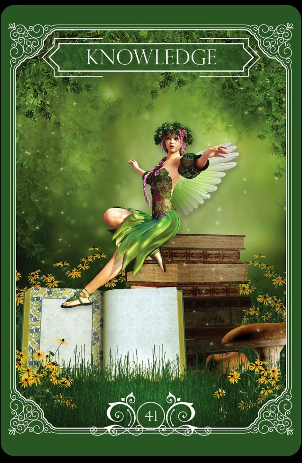 Ask The Fairies Oracle Cards by By Amy Alexander