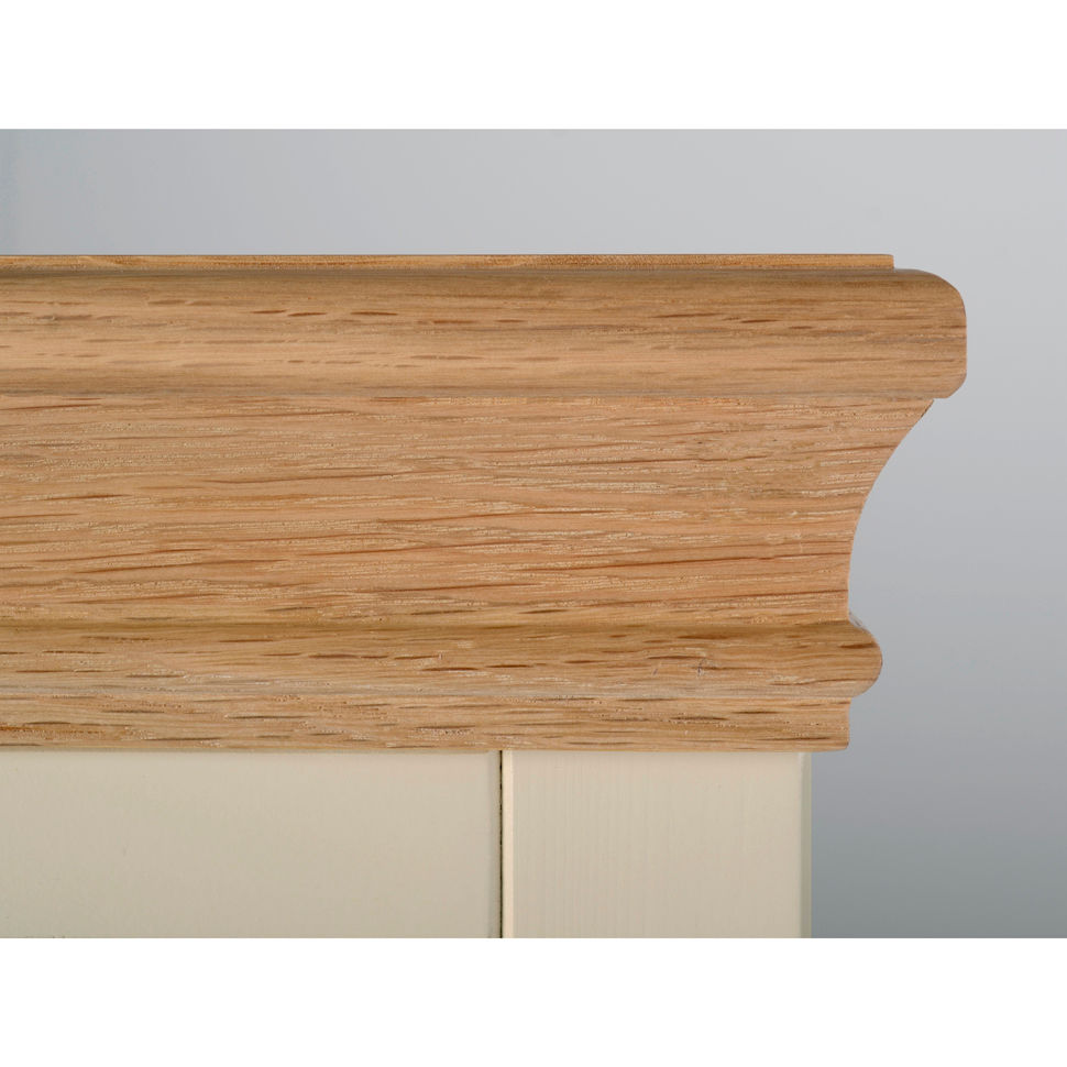 Thumbnail: Lynmouth Bay Painted Quad Wardrobe Split Version On Middle Section