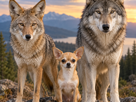 Coyote, Chihuahua, Wolf