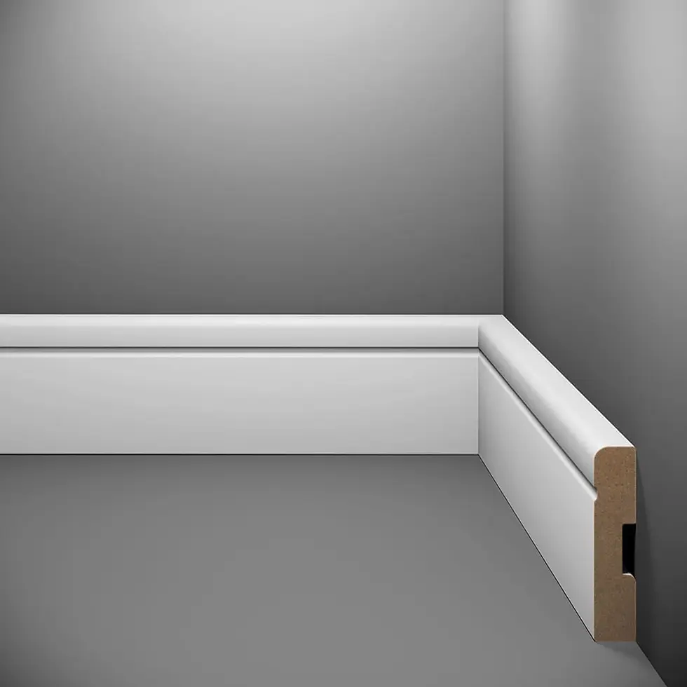 Rodapé de MDF Estilo 2,40 x 7cm Eucafloor