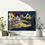 Thumbnail: Kandinsky expressionist village scene featuring German houses on Burggrabenstrasse with vibrant yellows, pinks and blues