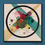 Thumbnail: Wassily Kandinsky Circles in a Circle abstract art print featuring colourful geometric circles within black circular frame wi