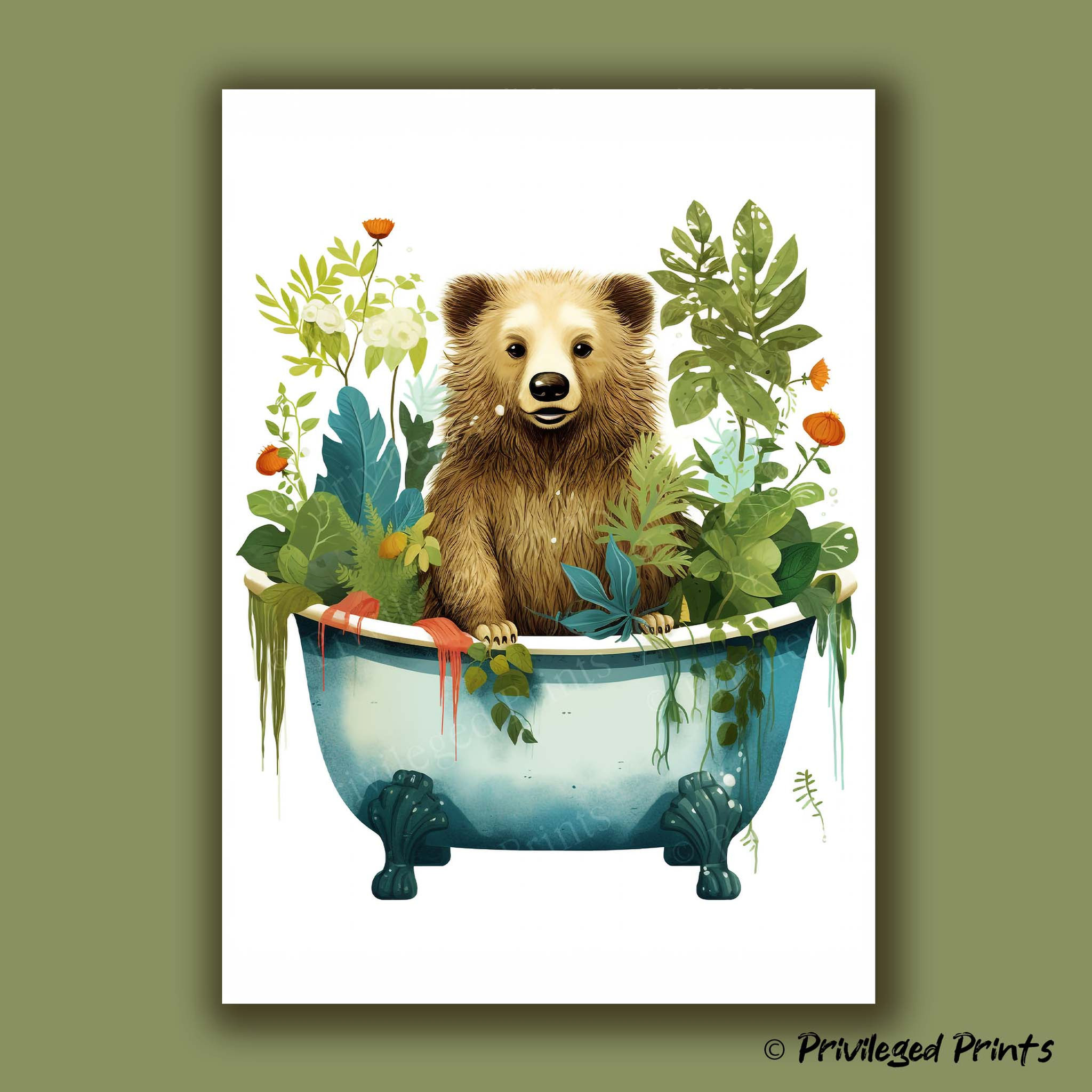BEAR: NATURE'S BATHTUB