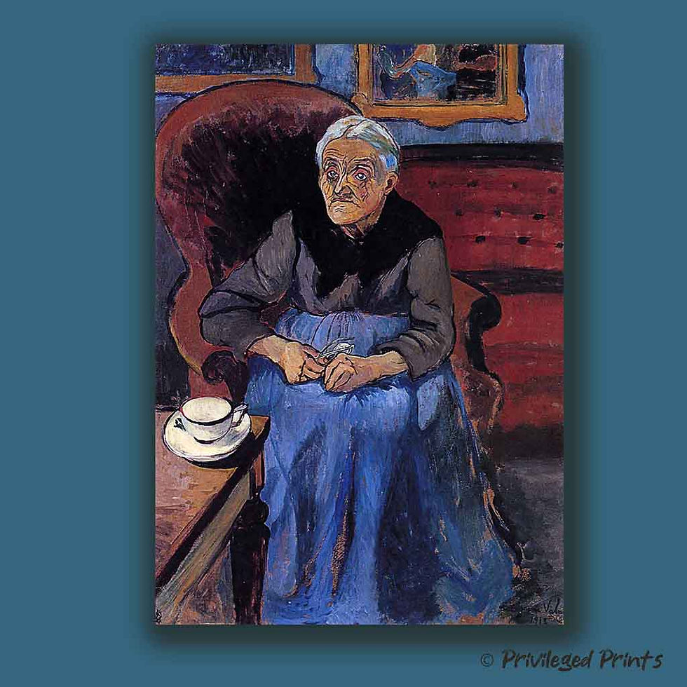 Suzanne Valadon The Artist's Mother art print