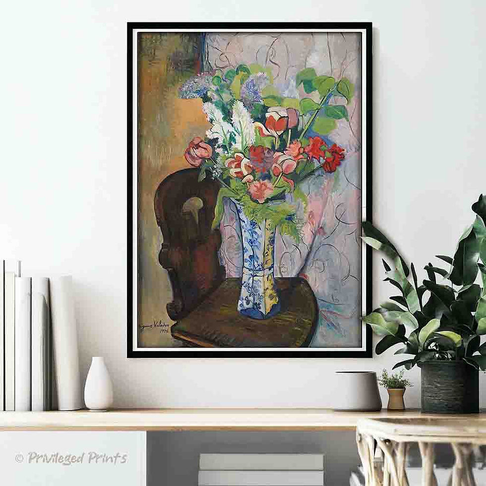 museum quality Suzanne Valadon Spring Flowers art print