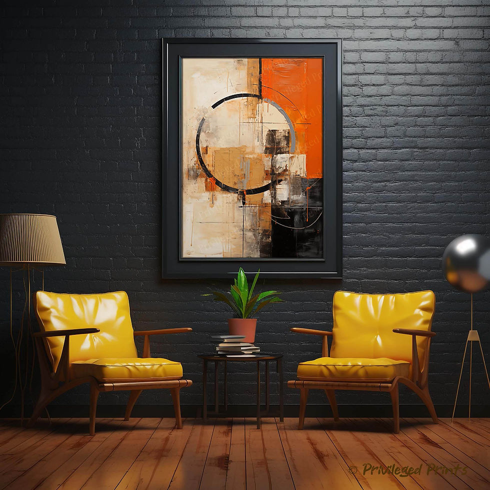 Thumbnail: ABSTRACT ART: Orange no.1