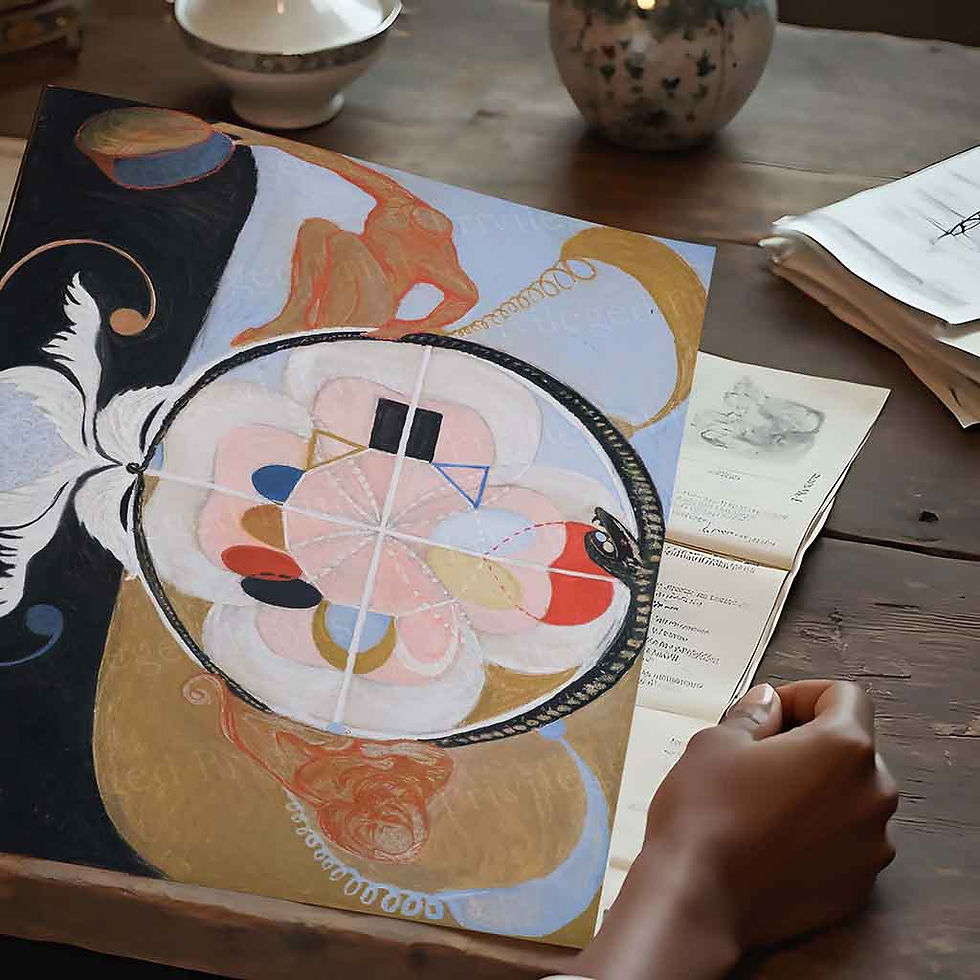 Thumbnail: Hilma af Klint Evolution no 13 Print