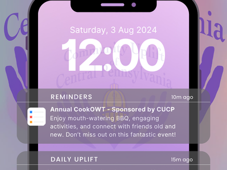 🛎*****REMINDER*****🛎 - Annual CookOWT this weekend!