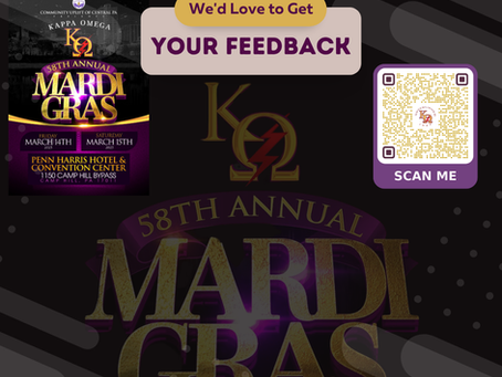 Feedback - 58th Annual Mardi Gras