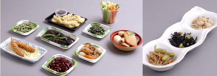 Arranged Food and Objects