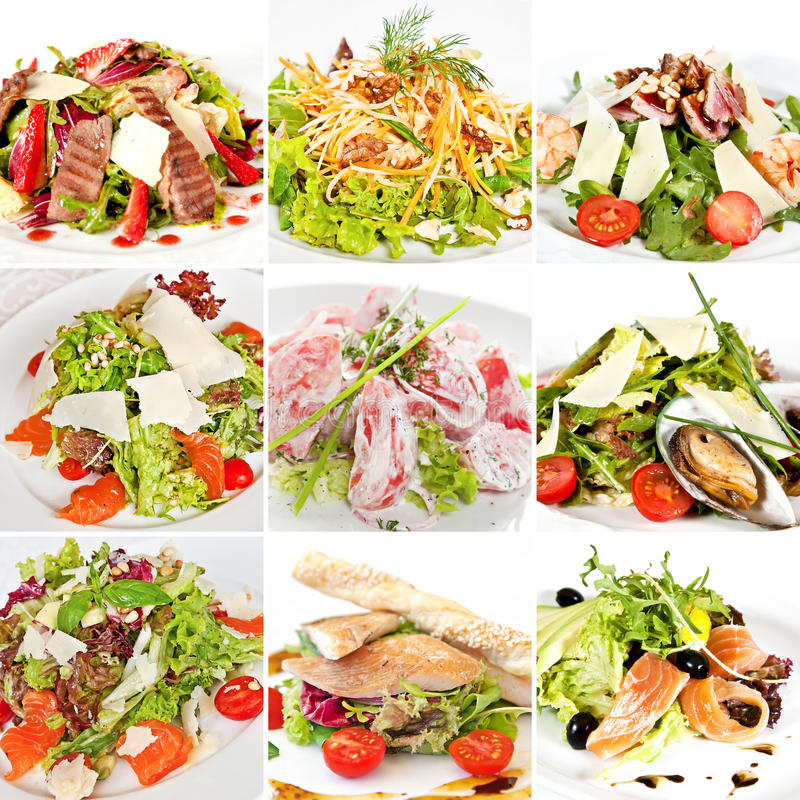 Arranged Food and Objects