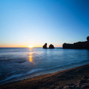 Photo de paysage en pose lente du cap d'agde dans l'hérault - Karine Bernardoux photographie - Exposition Naturelle