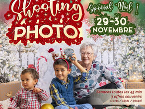 Mini Séances photo Noël à Vonnas