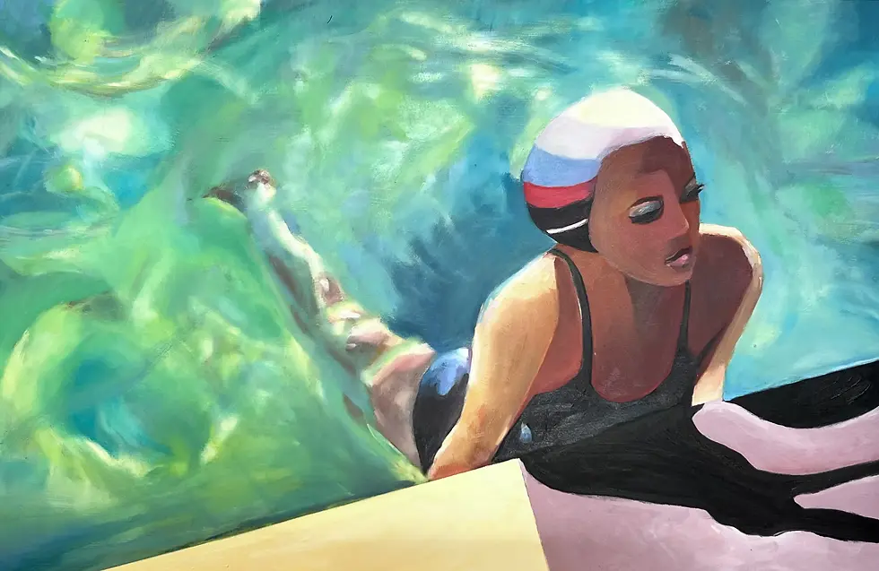 VanessaBrassey L'ora Dorata, Pool Swimmer AAF Battersea Contemporarti