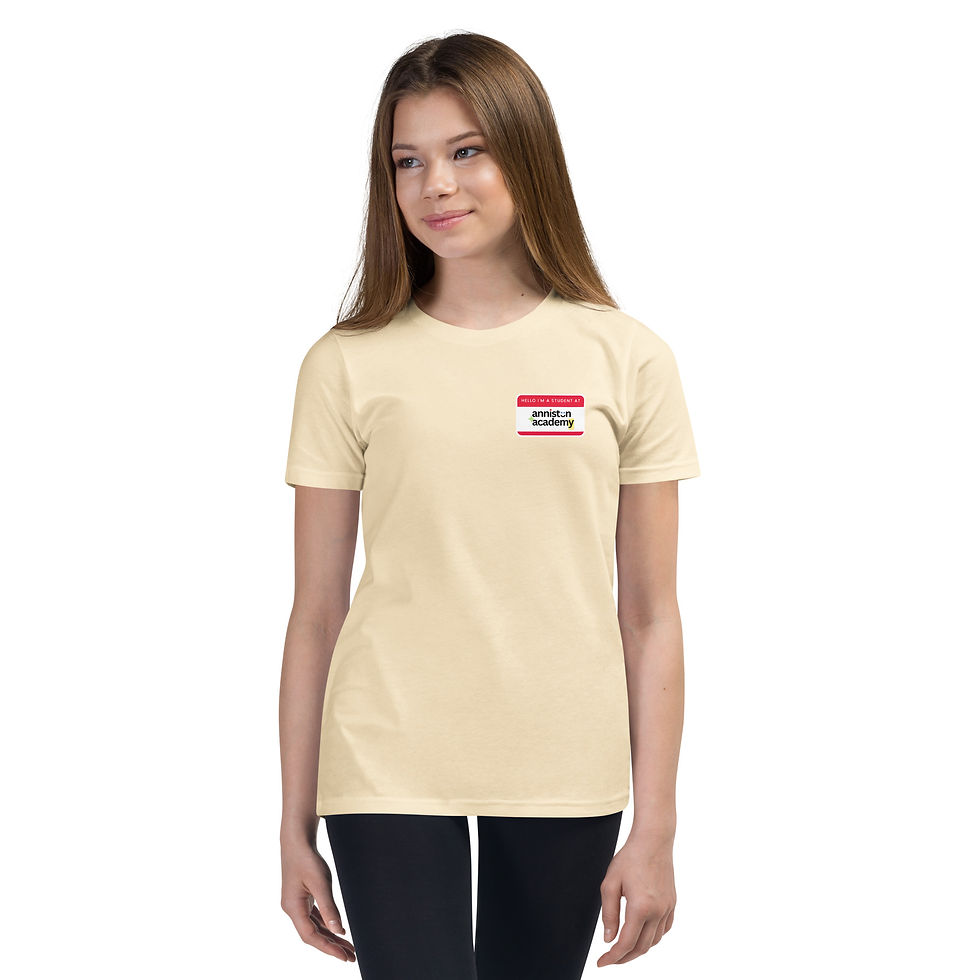 Thumbnail: Youth Hello I'm a Student Short Sleeve T-Shirt