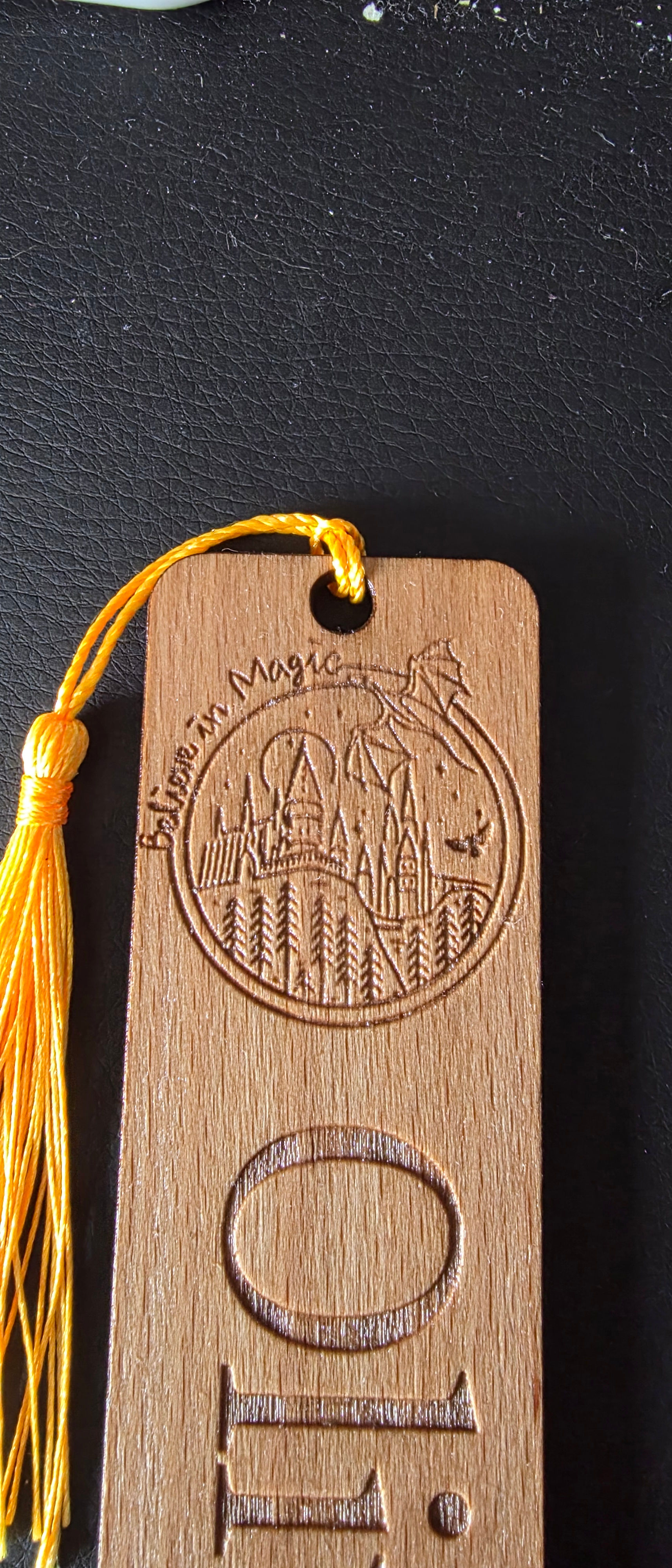 "Believe in magic" Personalised bookmark 