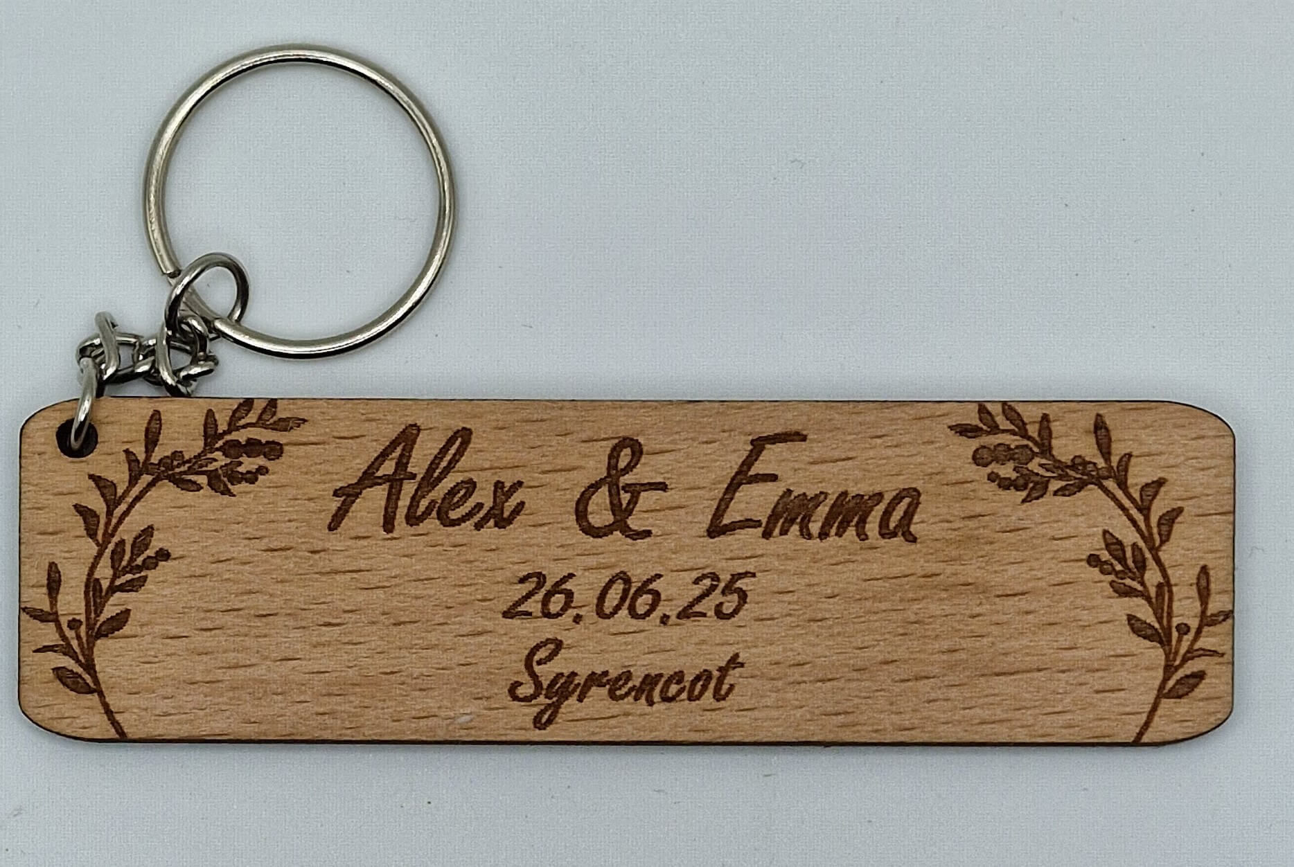 Wedding favour key rings style 1