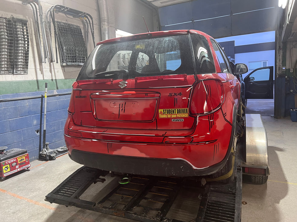 Automotive bodywork and painting projects