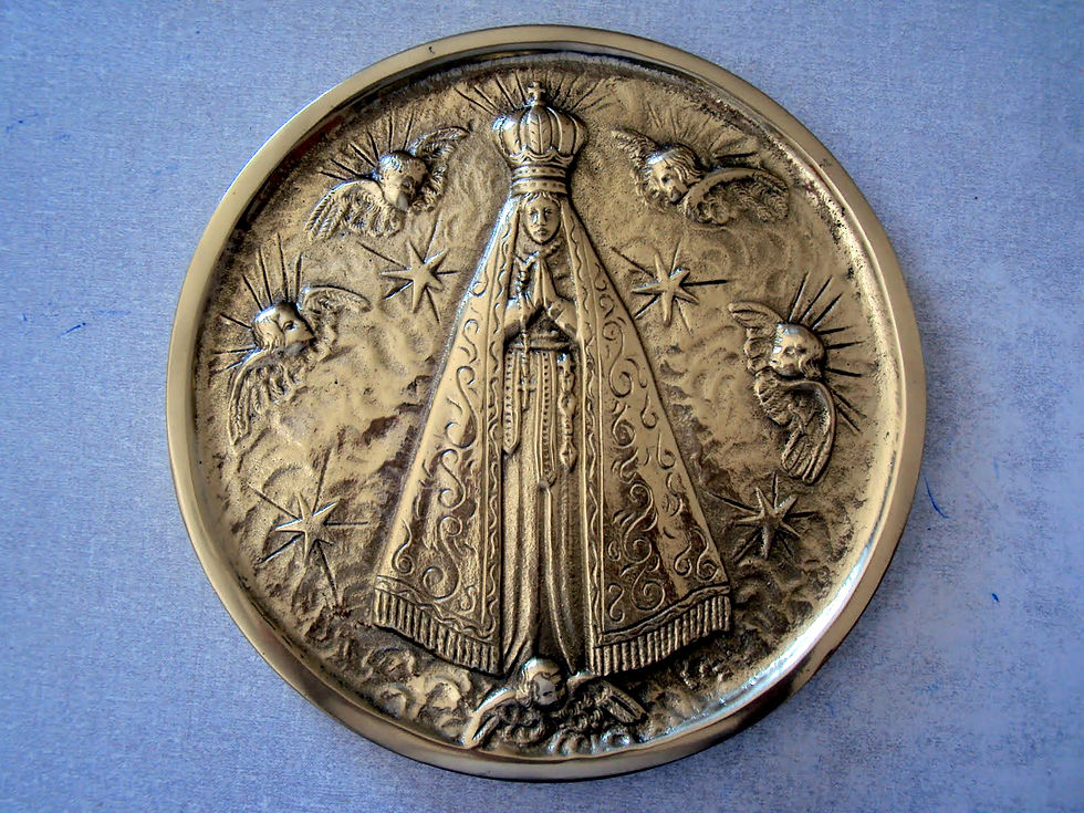 Medalhão Nossa Senhora Aparecida