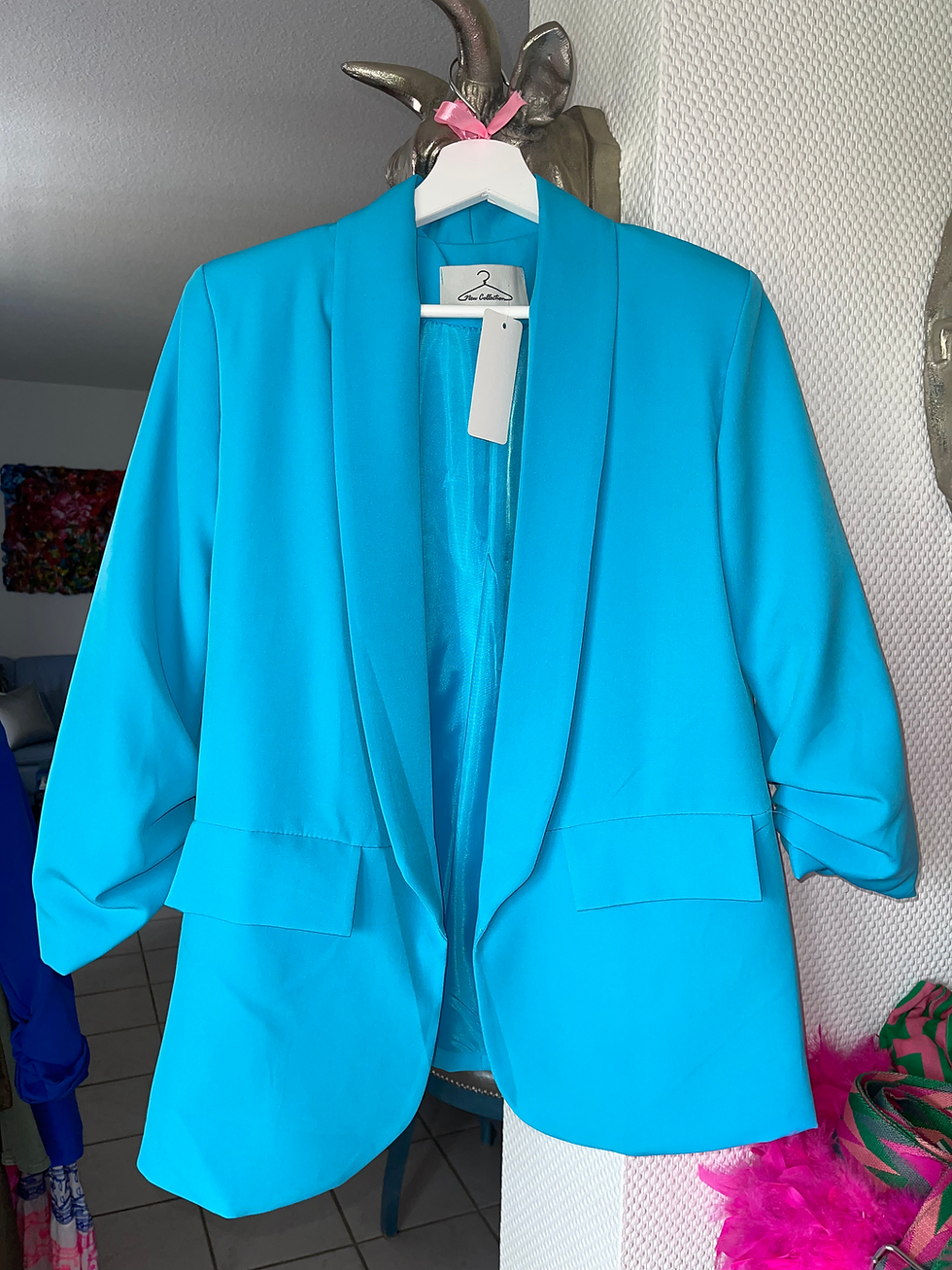 Miniaturbild: Blazer mit gerafftem  3/4 Arm „New Dopamin Dream“