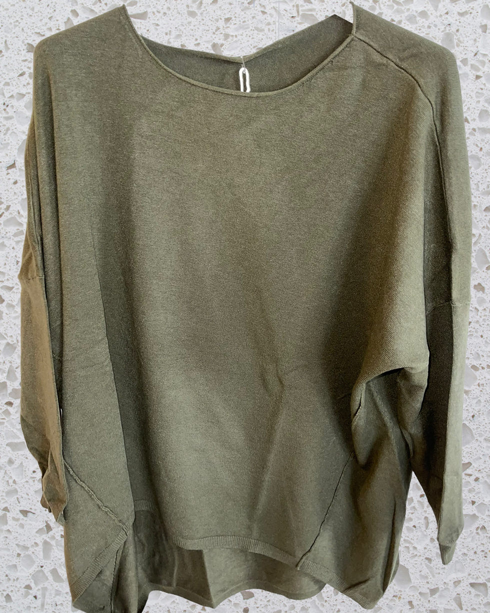 Miniaturbild: Esvivid Oversize Basic Pullover in vielen Farben 
