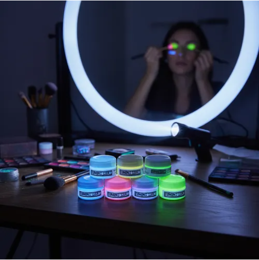 Miniatura: Kit Maquillaje Neón Fluorescente Lumins 5g