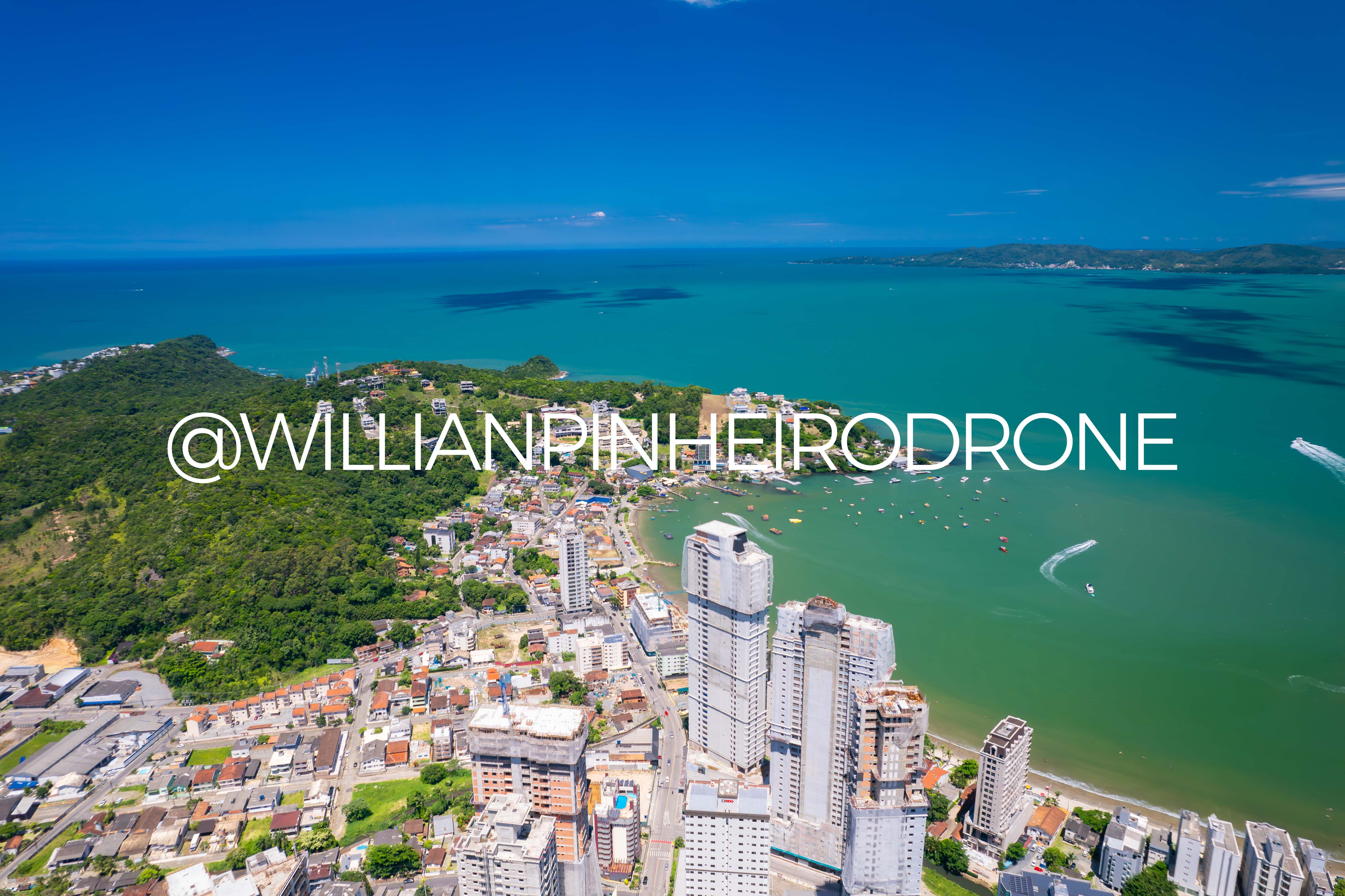 Foto drone centro Itapema