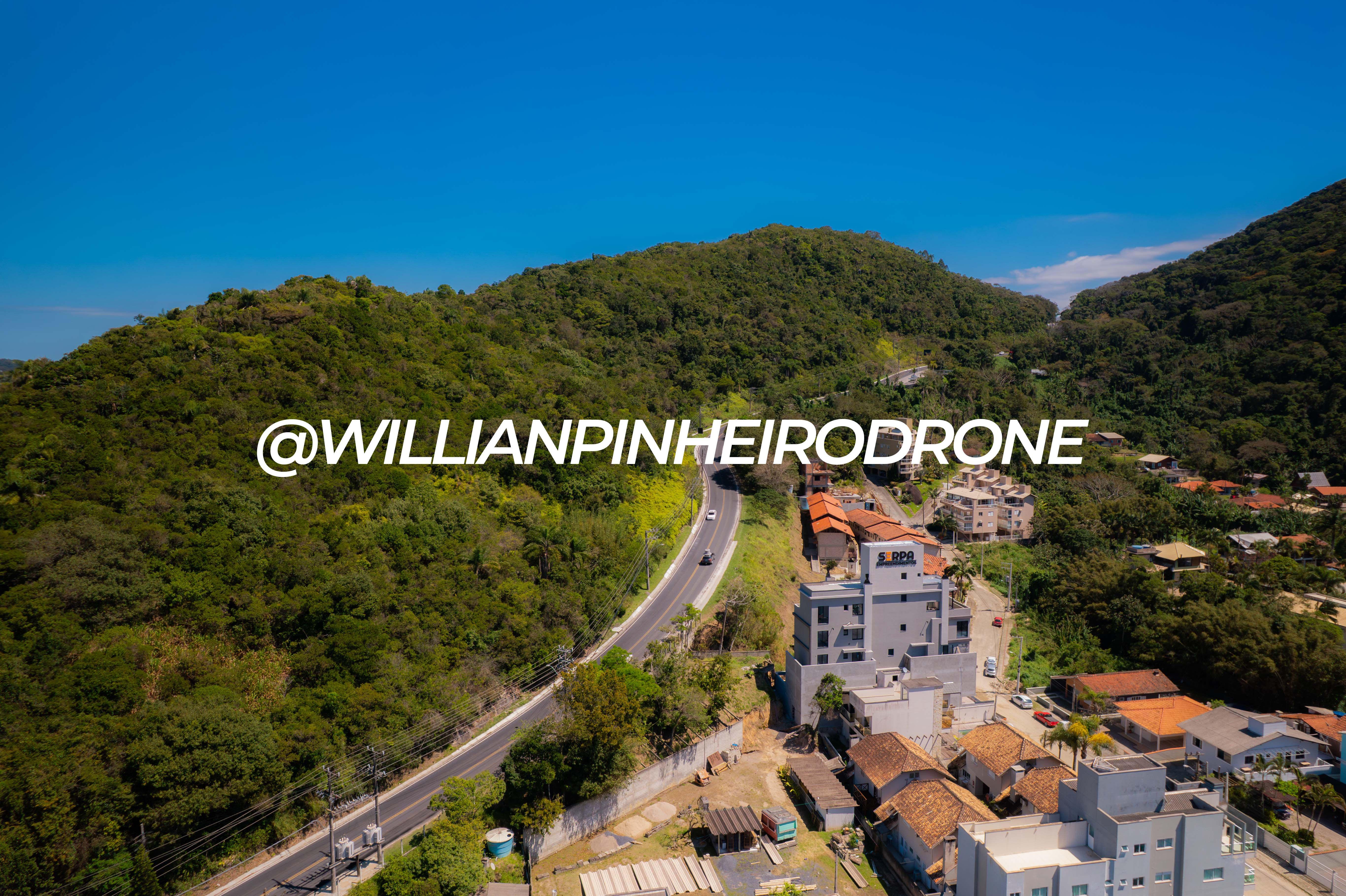 Foto aérea de Bombas-Bombinhas/SC
