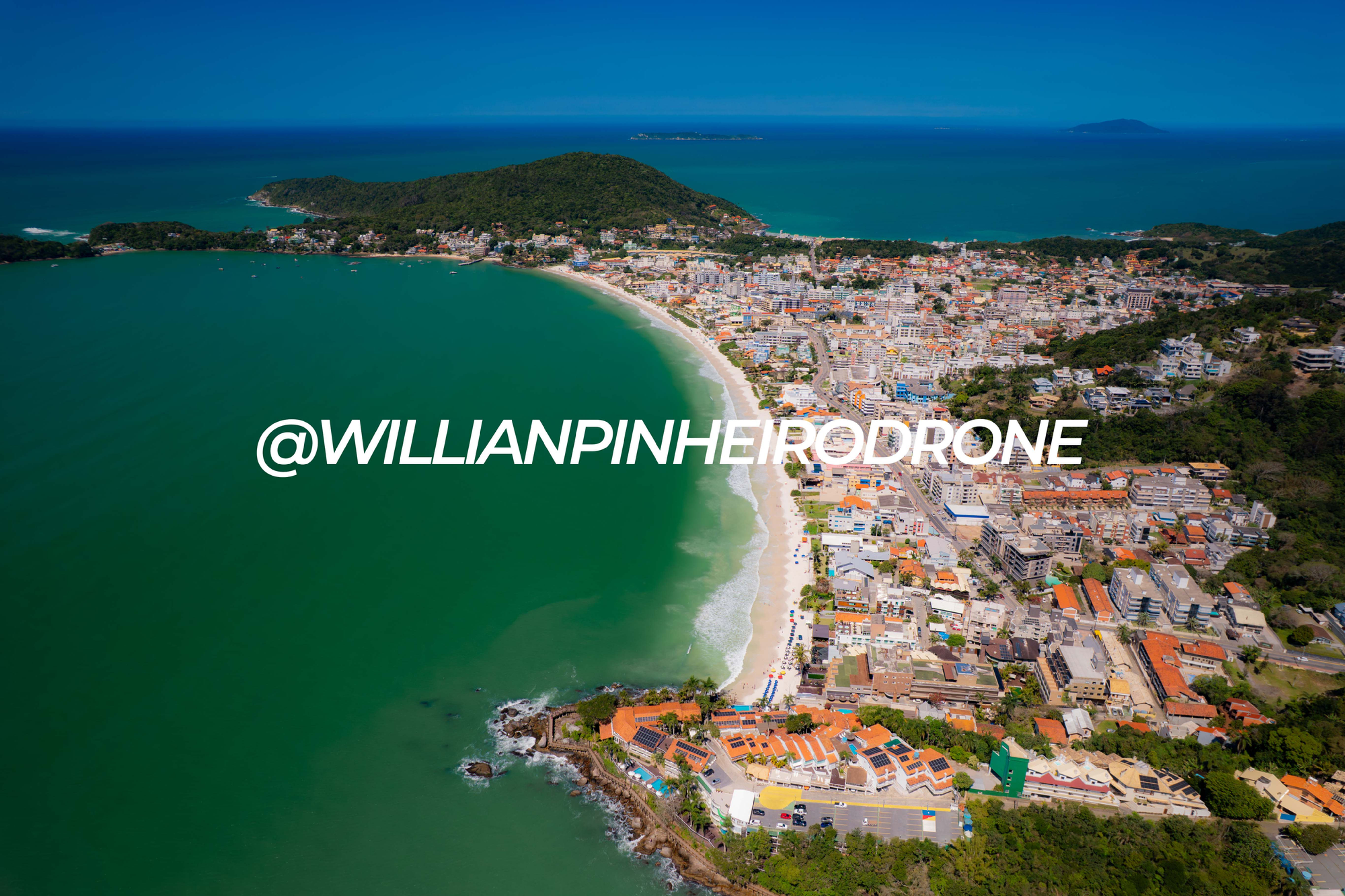 Foto aérea de Bombinhas/SC