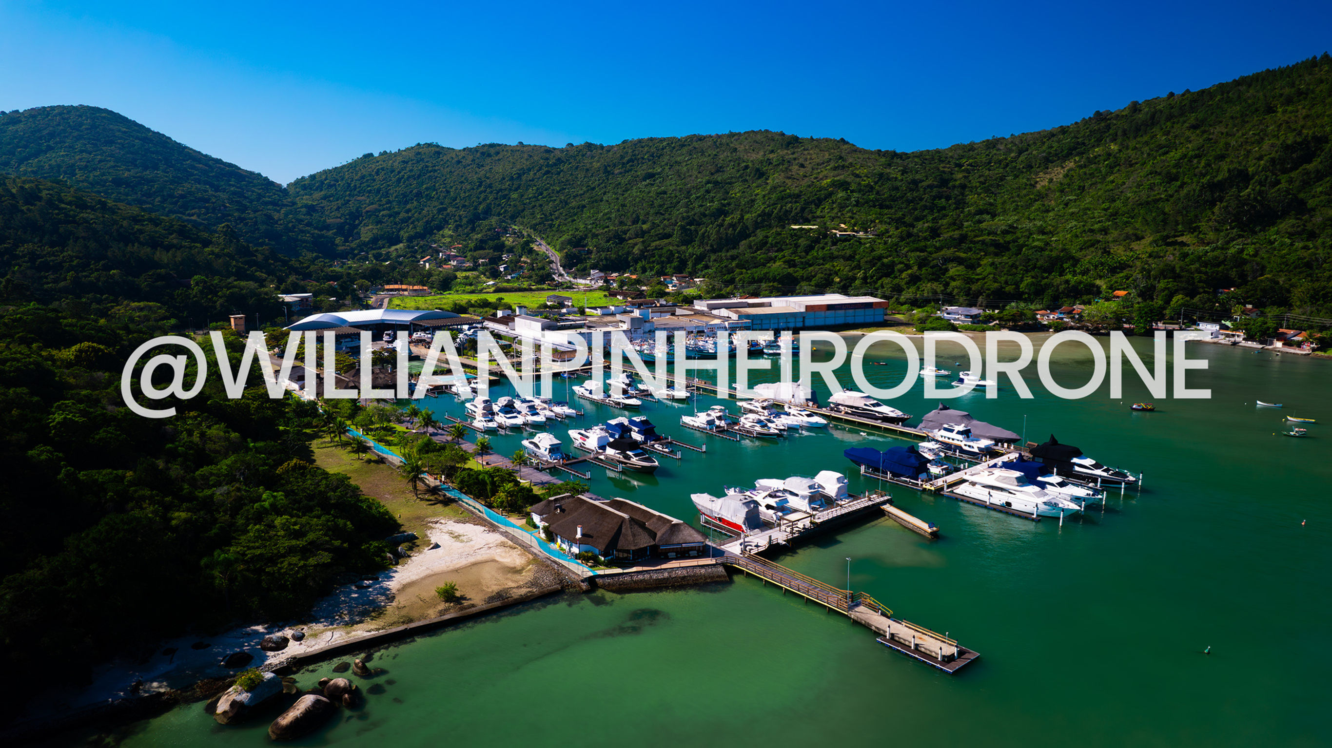 Foto aérea Porto Belo - Enseada (Marina)