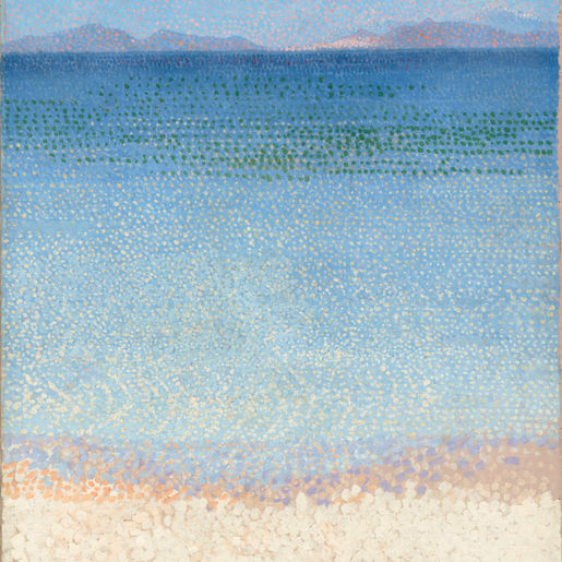 Blue painting