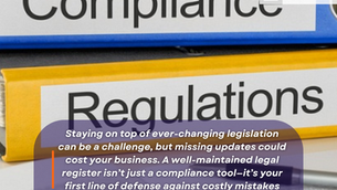 The Importance of a Legal Register for Health & Safety Compliance