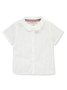 GIRLS’_SS_PETER_PAN_FITTED_SHIRT_WHITE