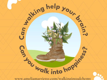 Can walking help your brain? Can you walk into happiness?