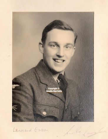 Leonard Eason 1946 enroute to RAF Klagenfurt