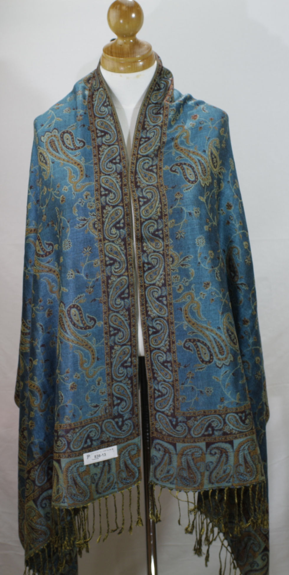 Thumbnail: Paisley Jacquard Pashmina – 838