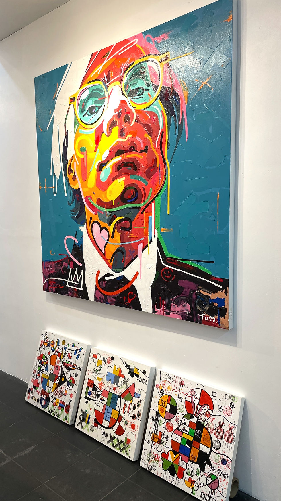 Potrait of Andy Warhol by Tum