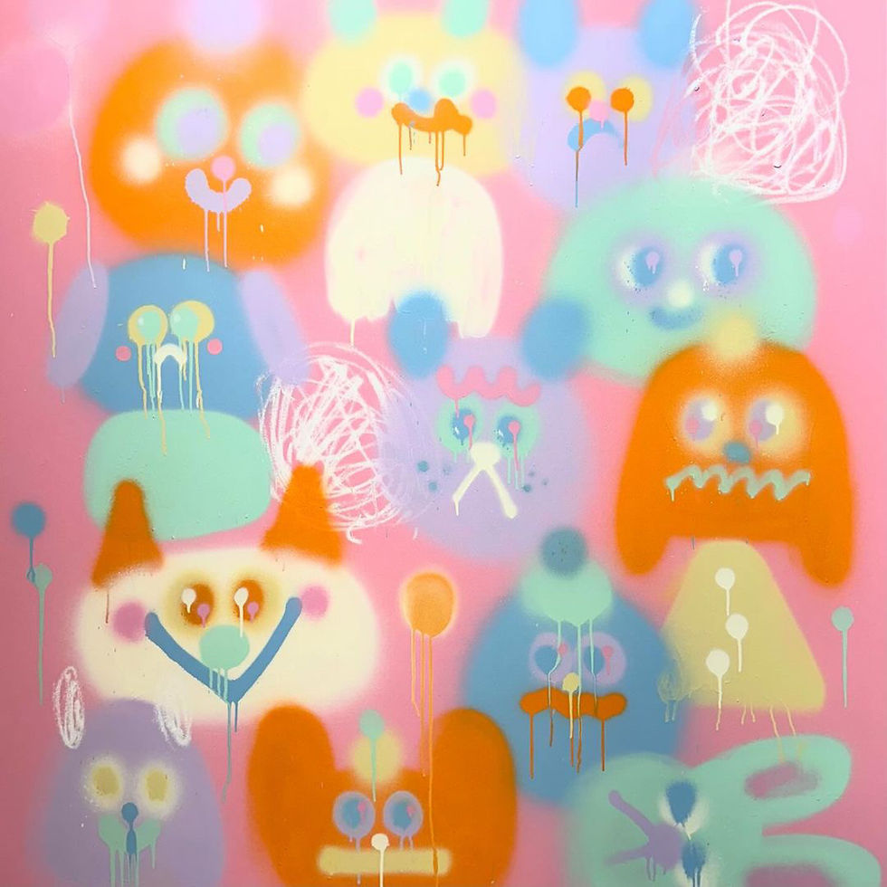 Jon Burgerman Art Taipei