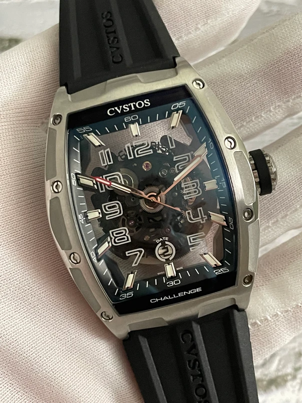 CVSTOS Challenge II Jetliner Steel 41mm - A00101.4102001 – BRAND NEW 2023