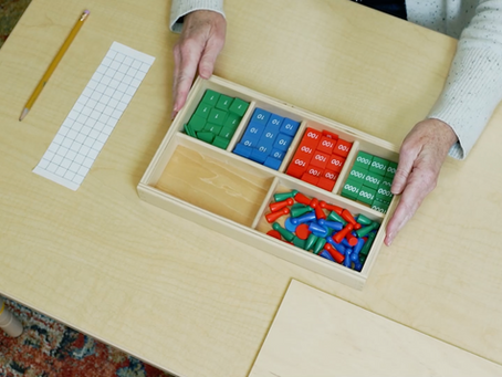 How to Use The Montessori Stamp Game - MATH AEC 304