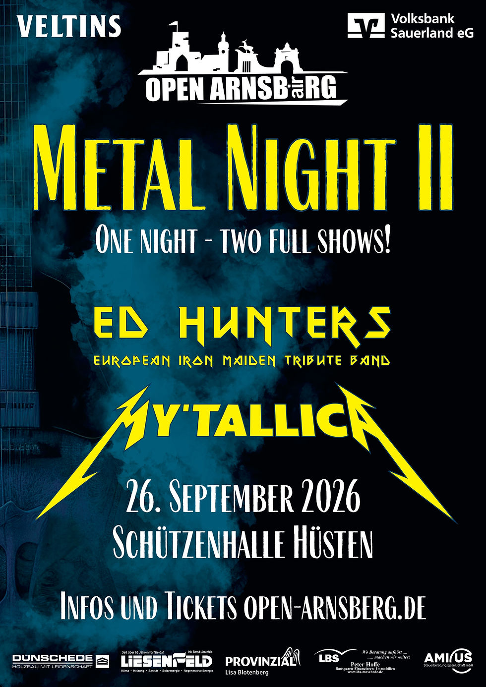 Metal Night Plakat