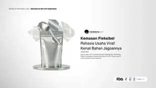 Kemasan Fleksibel Rahasia Usaha Viral Kenali Bahan Jagoannya