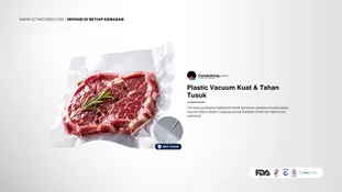 Plastic Vacuum Kuat & Tahan Tusuk