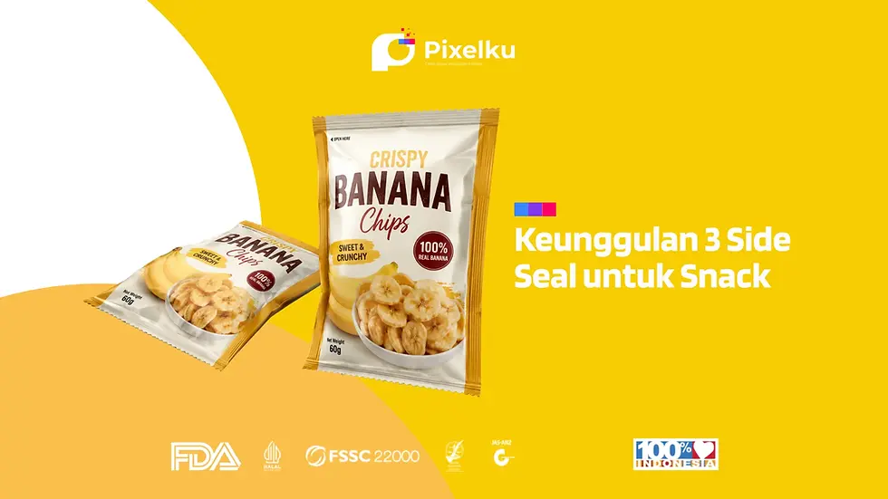 Keunggulan 3 Side Seal untuk Snack