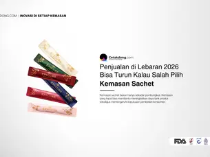 Kemasan Sachet Salah Bisa Turunkan Penjualan Lebaran