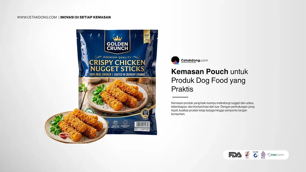 Kemasan Produk Nugget yang Praktis dan Menarik