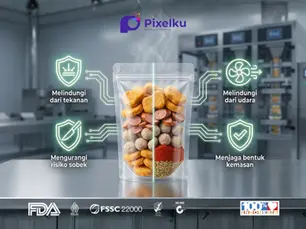 Penggunaan Standing Pouch bahan Nylon