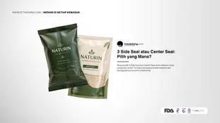 3 Side Seal atau Center Seal: Pilih yang Mana?